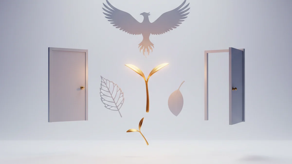 Arcanum 13 in the Financial Karma position — money and career for the Death archetype