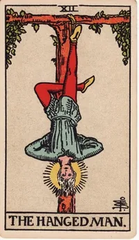 Arcanum 12 "The Hanged Man" for the year