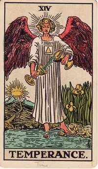 Arcanum 14 "Temperance" for the year