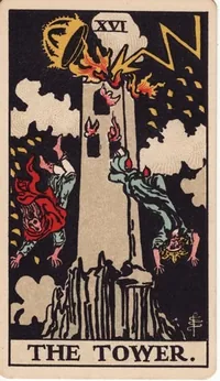 Arcanum 16 "The Tower" for the year