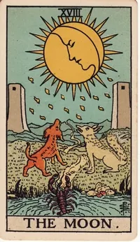 Arcanum 18 "The Moon" for the year