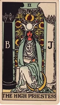 Arcanum 2 "The High Priestess" for the year