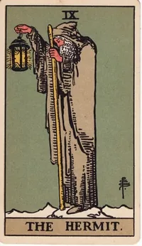 Arcanum 9 "The Hermit" for the year